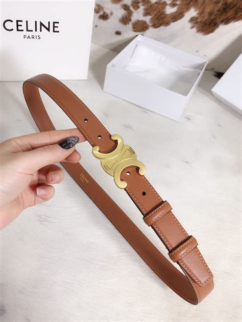 celine camel belt|Leather belt Celine Camel size 80 cm in Leather .